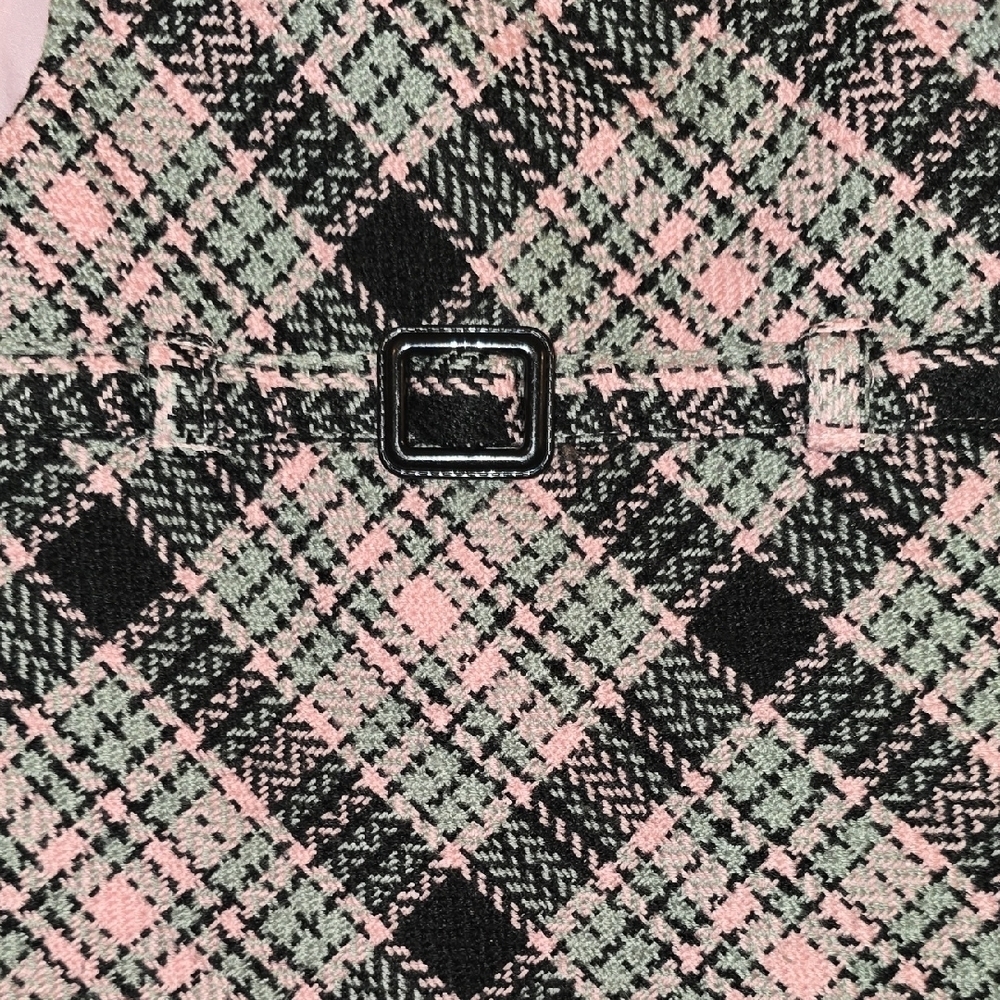 Rare Editions Plaid Dress with Belt - Picture 6 of 10